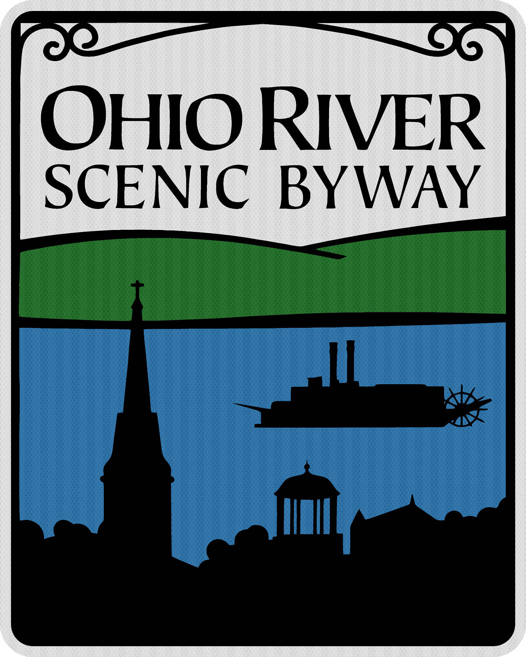 Ohio River Scenic Byway Sign