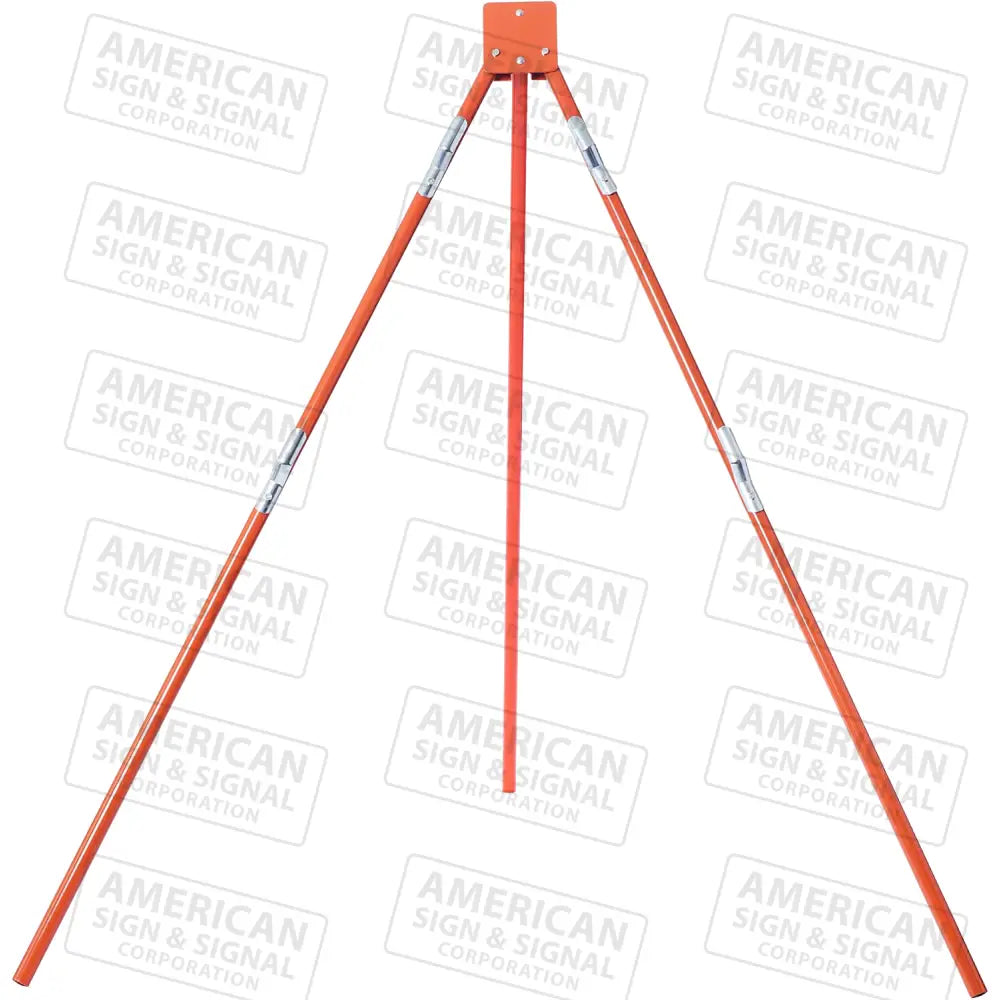 Collapsible Tripod Sign Stand For Aluminum And Roll Up Signs