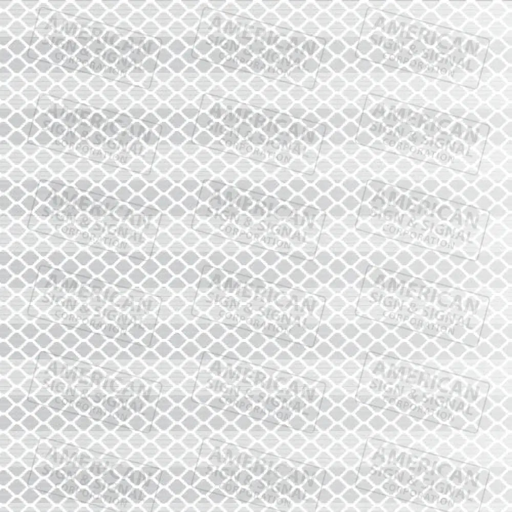 3M™ 3930 HIP Reflective Sheeting (By the Yard) 24’’ x 50 yd / White 3930 (1yd)