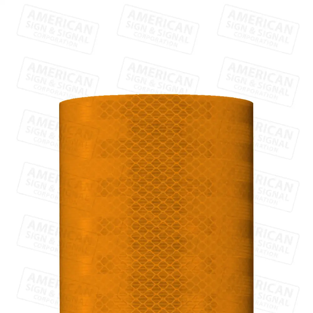 3M™ High Intensity Prismatic Reflective Sheeting Series 3930 24’ X 50 Yd / Orange 3934