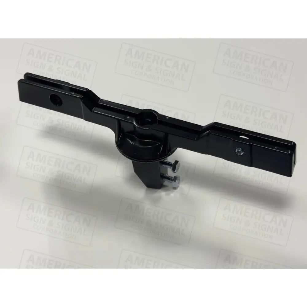 Adjustable U-Channel Street Name Sign Bracket (Black) 12’’ / 5/32’’ Hex