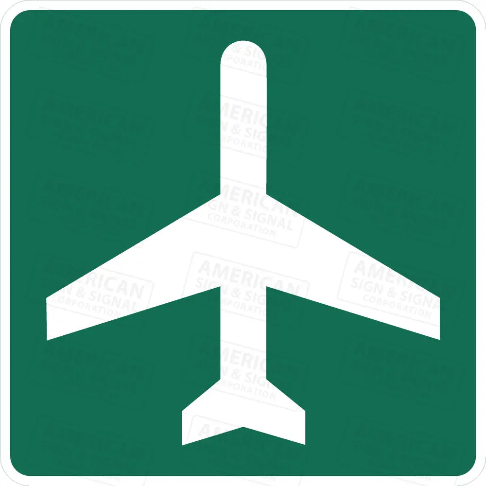 I - 5 Airport Sign