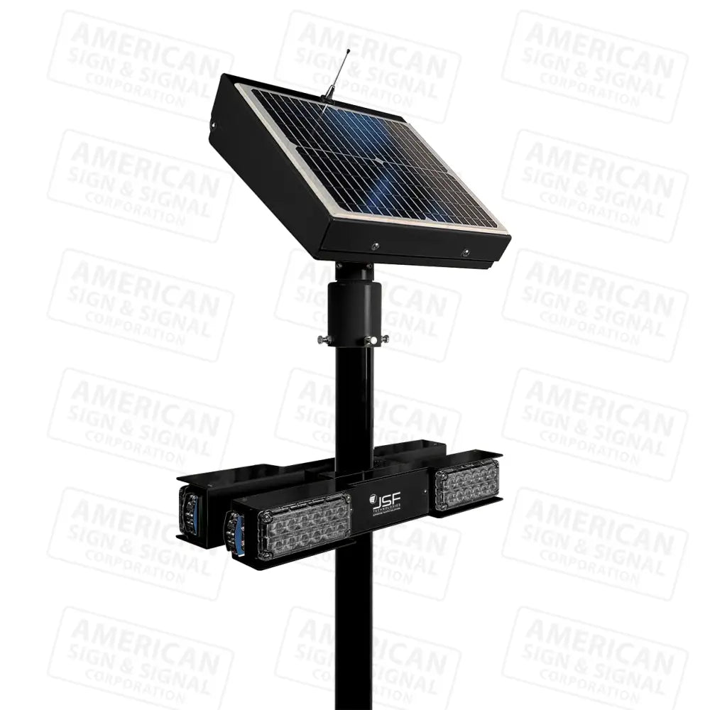 Jsf Ab-9407 Series Activated Rrfb (Double Sided) Black