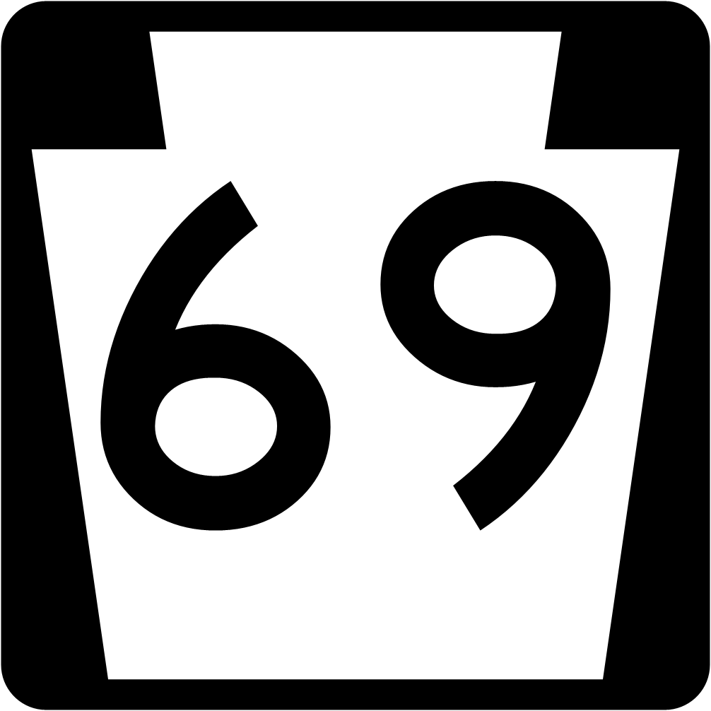 Pennsylvania State Route Sign 24 x 24