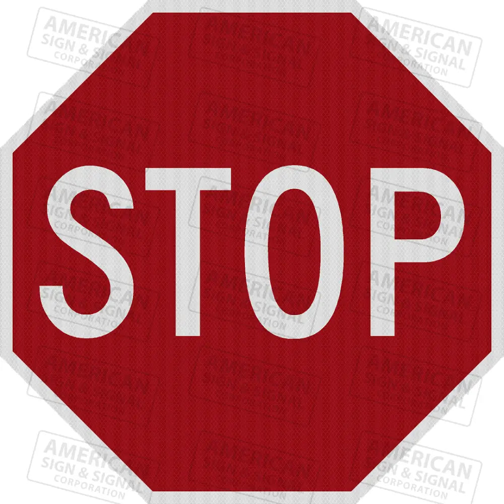 R1-1 STOP Sign - Official MUTCD (All Sizes)