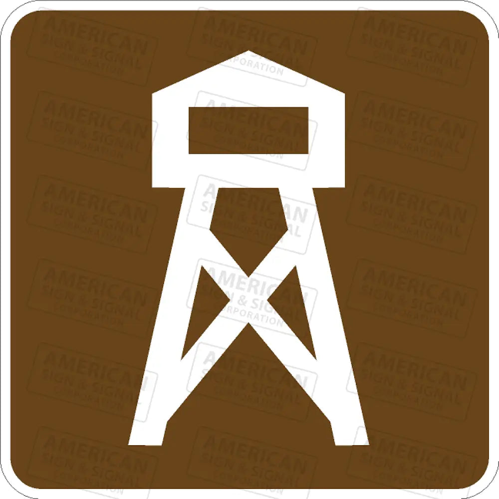 Rs - 006 Lookout Tower Sign
