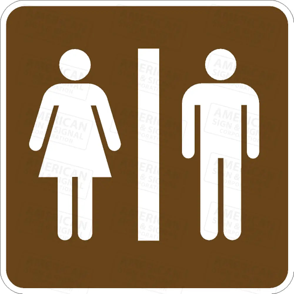 Rs - 022 Restroom Sign