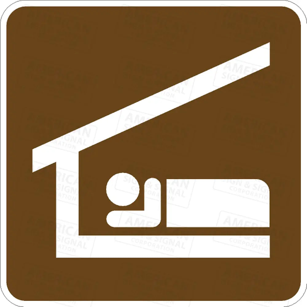 Rs - 037 Sleeping Shelter Sign