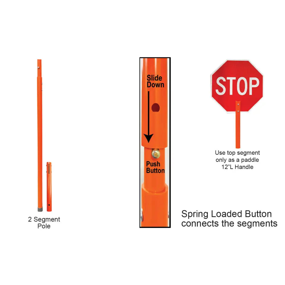Stop/Slow Paddle Sign