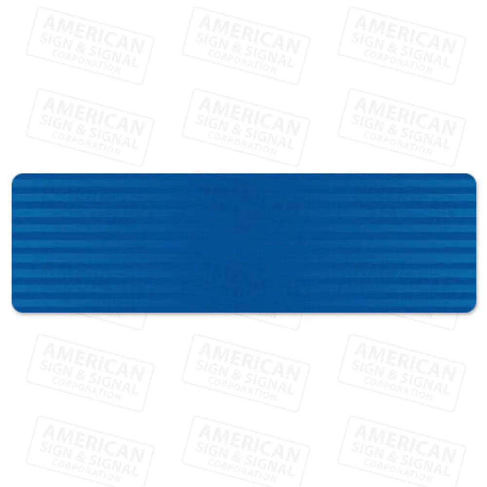 Street Name Sign Flat Bare Blanks 18’ X 6’ /.080’ 3M Hip Blue