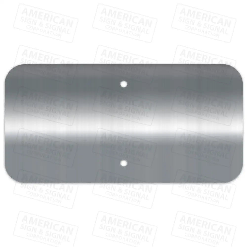 Traffic Sign Blanks Universal Mount 12 X 6 / .080