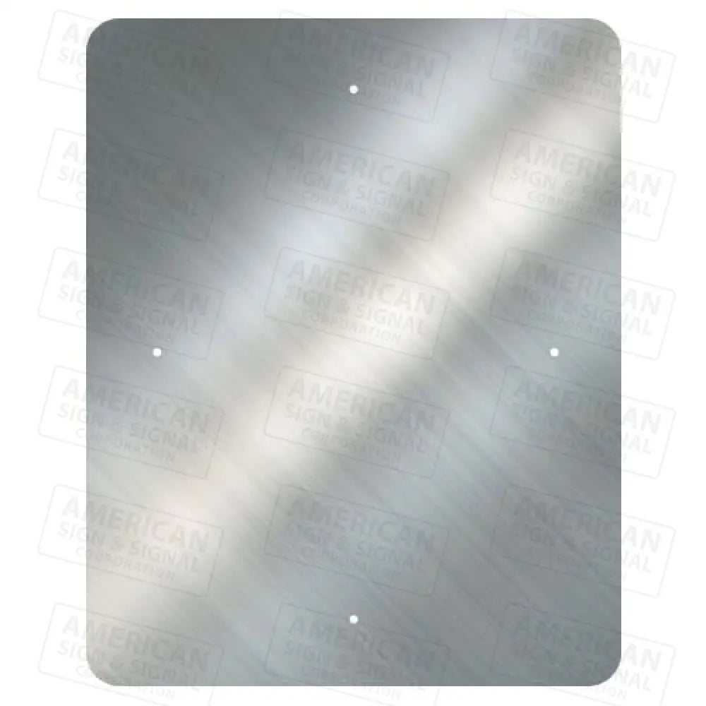 Traffic Sign Bare Blanks 24’ X 30’ /.080’ 4 (Universal)