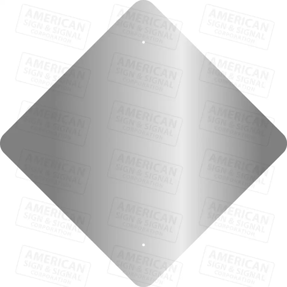 Traffic Sign Bare Blanks 30’’ x 30’’ /.080’’ / 2 (diamond blank)