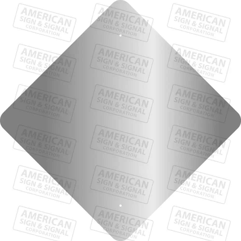 Traffic Sign Bare Blanks 30’’ x 30’’ /.080’’ / 2 (diamond blank)