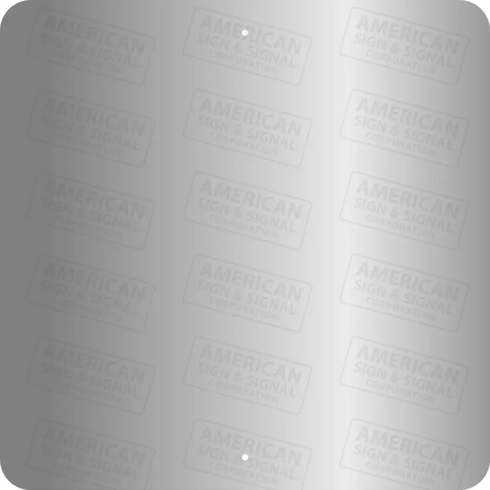 Traffic Sign Bare Blanks 30’’ x 30’’ /.080’’ / 2 (square blank)