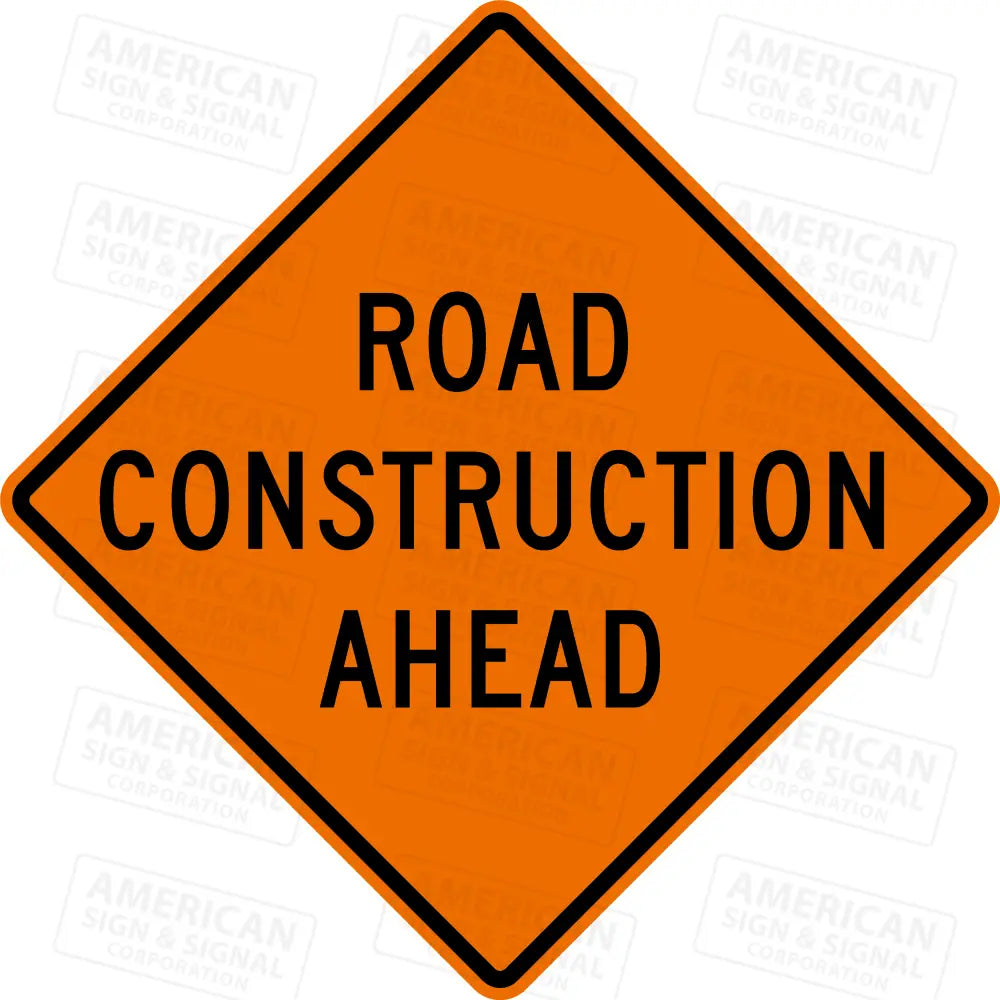 W20 - 1Z Road Construction Ahead Ttc Sign