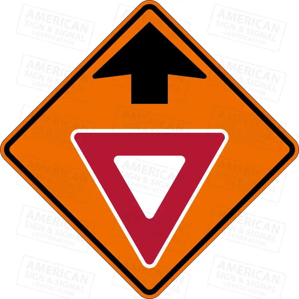 W3 - 2 Yield Ahead Ttc Sign