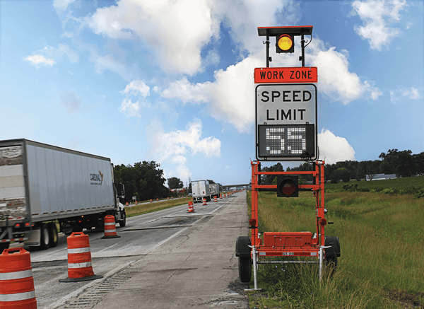 Work Zone Sign In Active Work Zone Signs: The New Standard for Road Safety