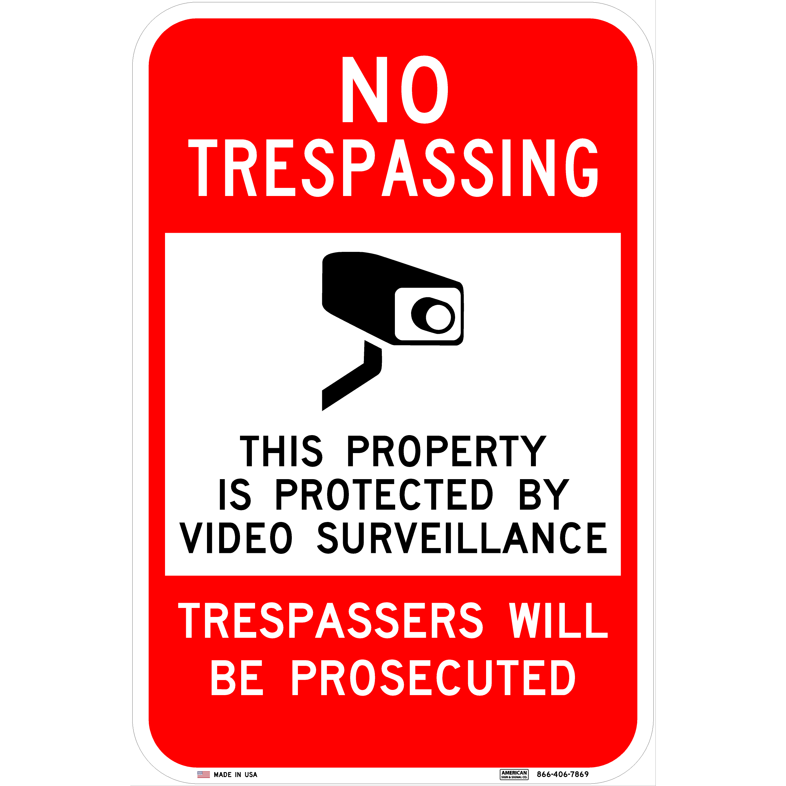 Security & Property Signs