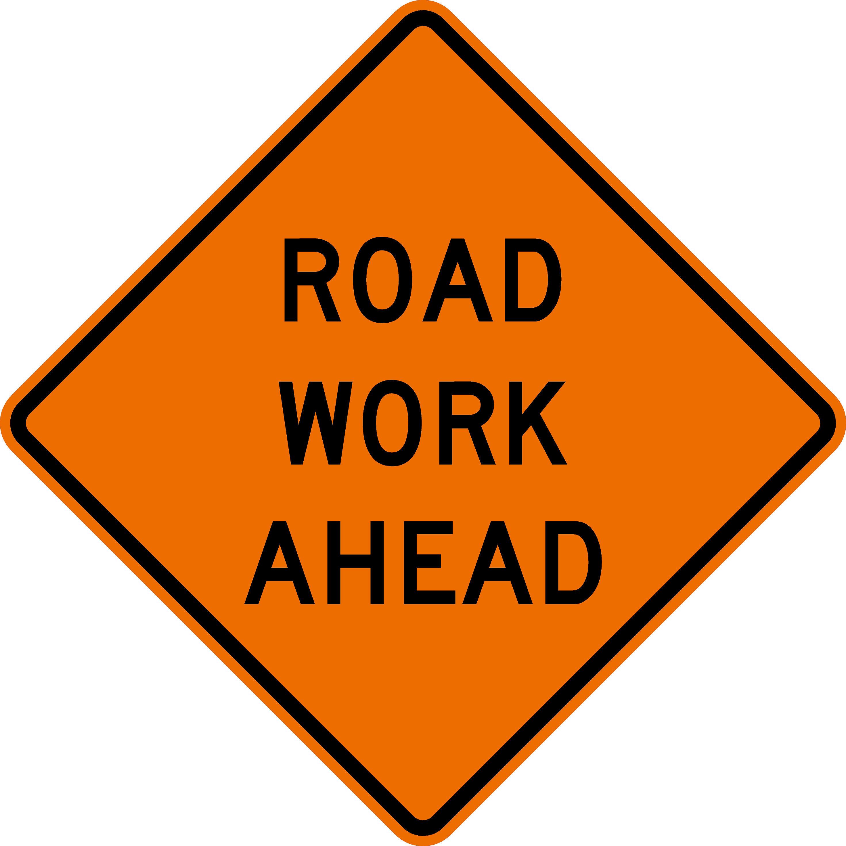Road Construction Signs - MUTCD Compliant