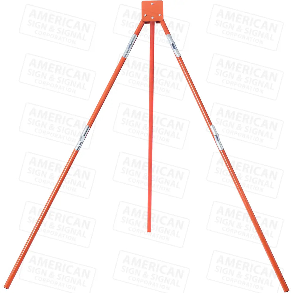 Collapsible Tripod Sign Stand For Aluminum And Roll Up Signs