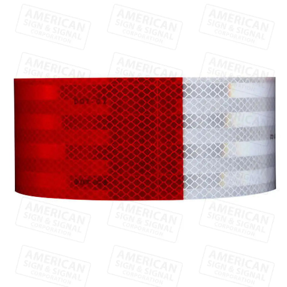3M Diamond Grade Conspicuity Marking Tape 983 2 X 50 Yd / Red/White (6/6)