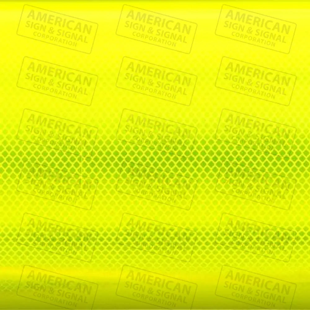 3M™ Diamond Grade Reflective Sheeting (By the Yard) 24’’ x 50 yd / FL Yellow Green 4083 (1yd)