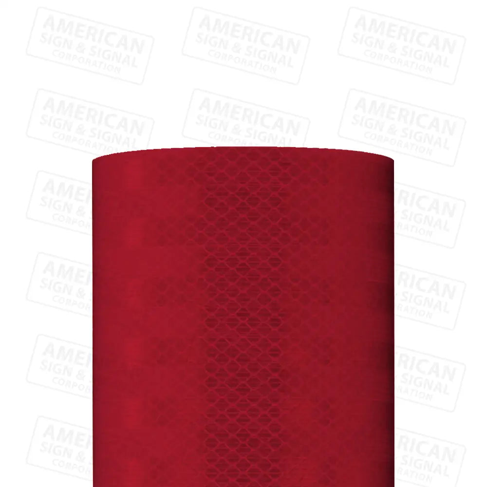3M™ High Intensity Prismatic Reflective Sheeting Series 3930 24’ X 50 Yd / Red 3932
