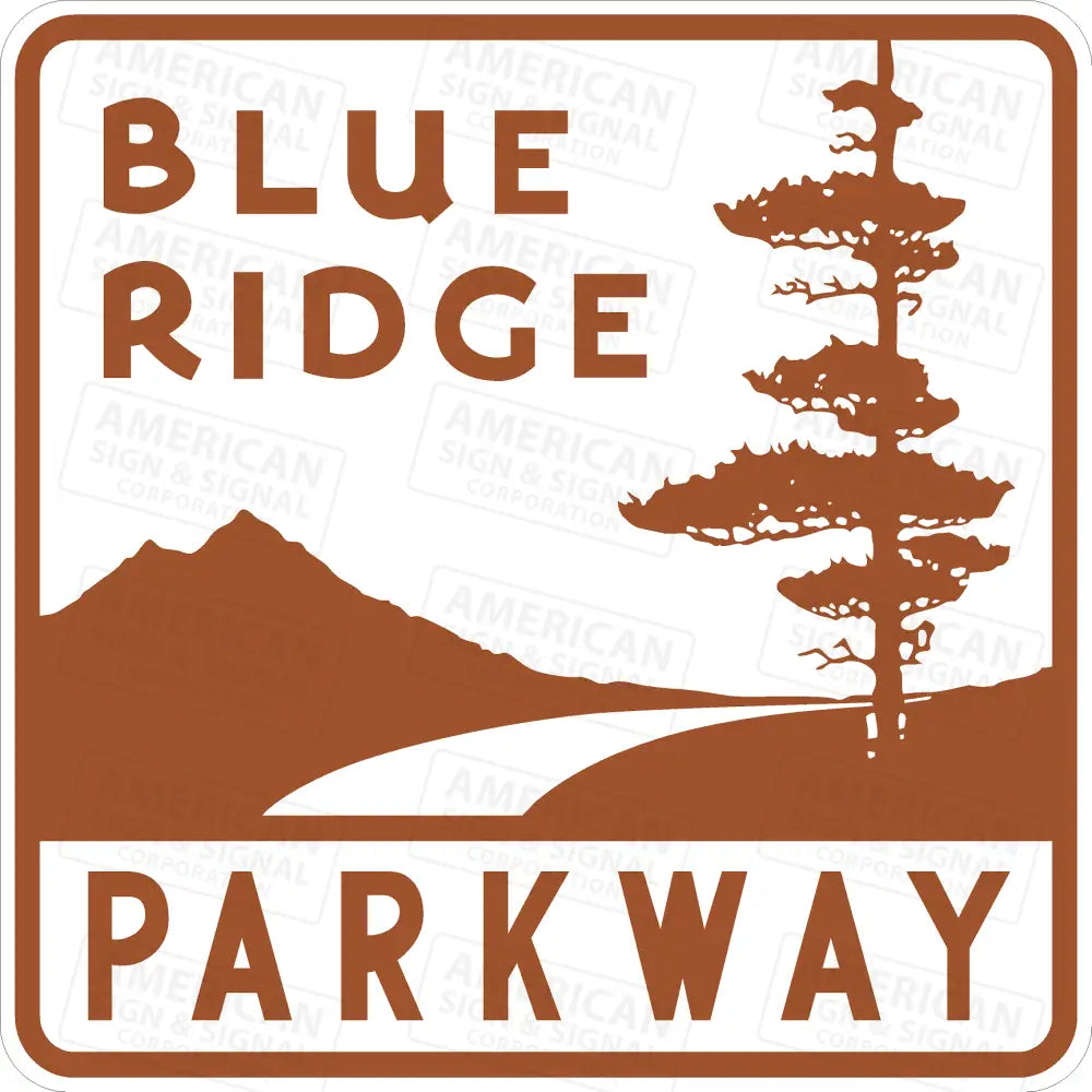 Blue Ridge Parkway Sign