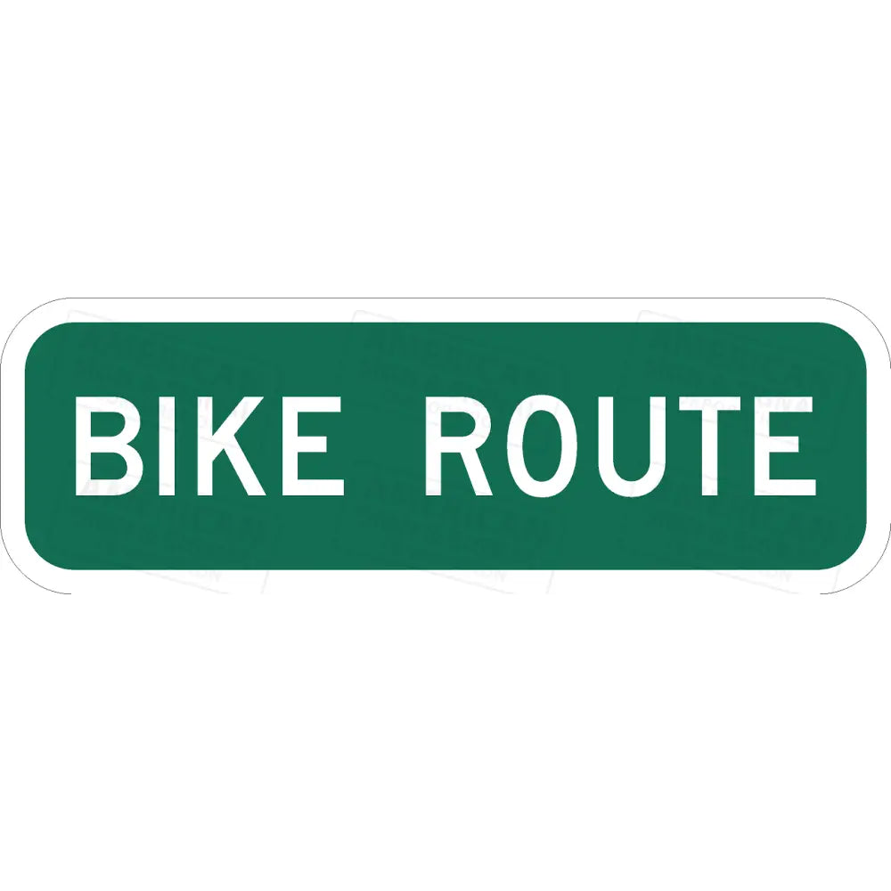 D11 - 1Bp Bike Route Sign