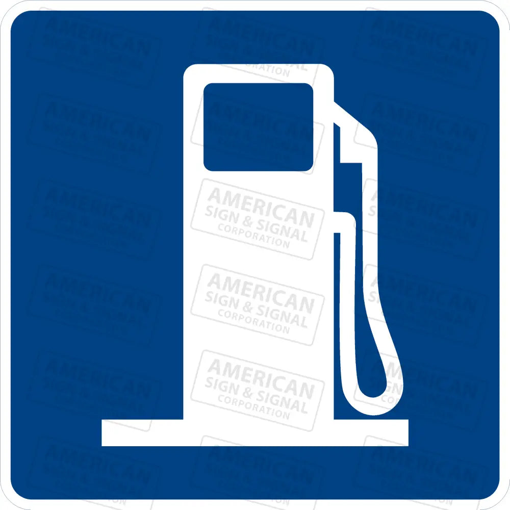 D9 - 7 Gas Fuel Sign
