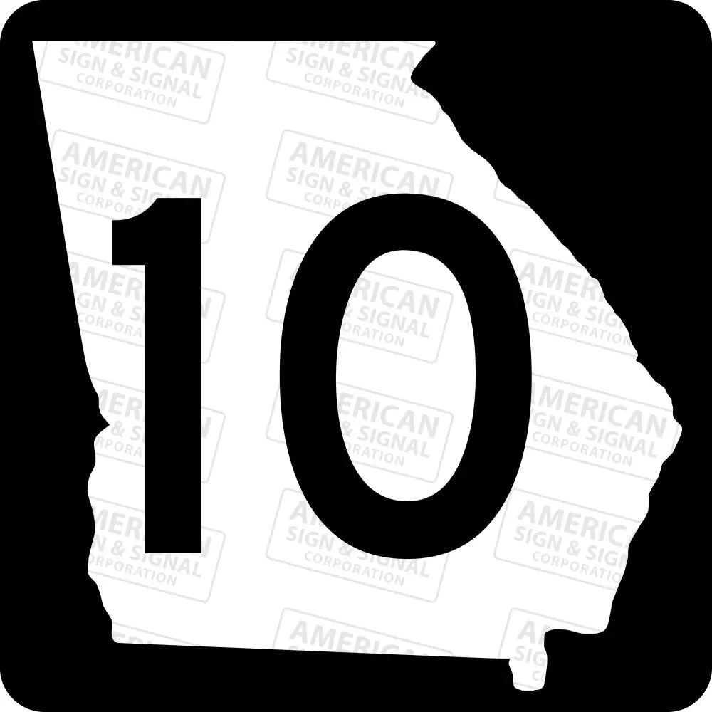 Georgia State Route Sign