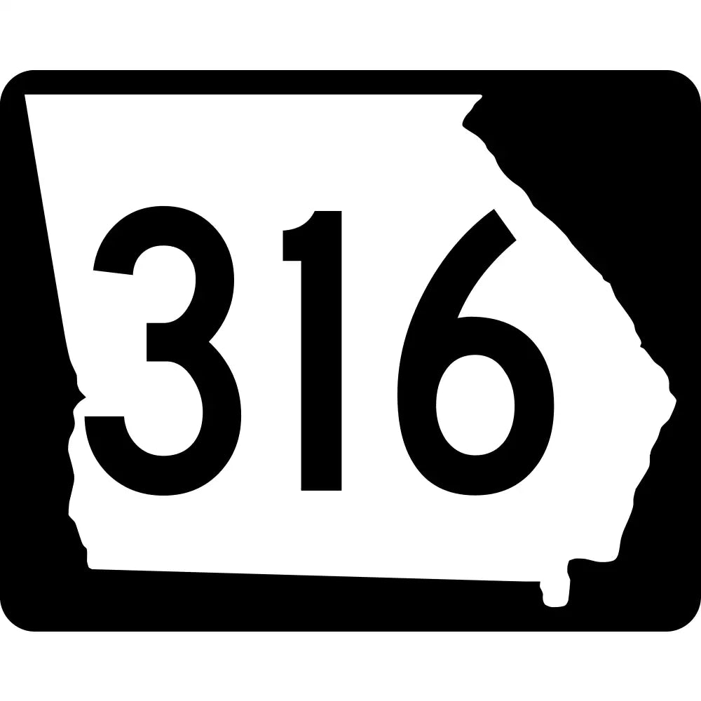 Georgia State Route Sign