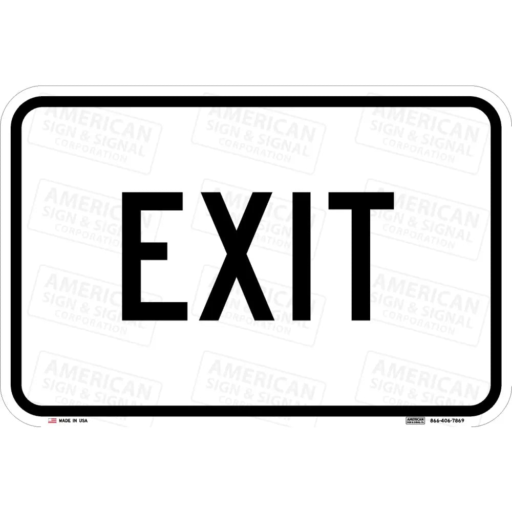 Exit Sign