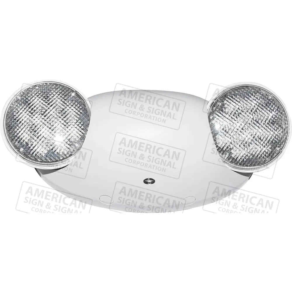 LED Emergency Light with Battery Backup White