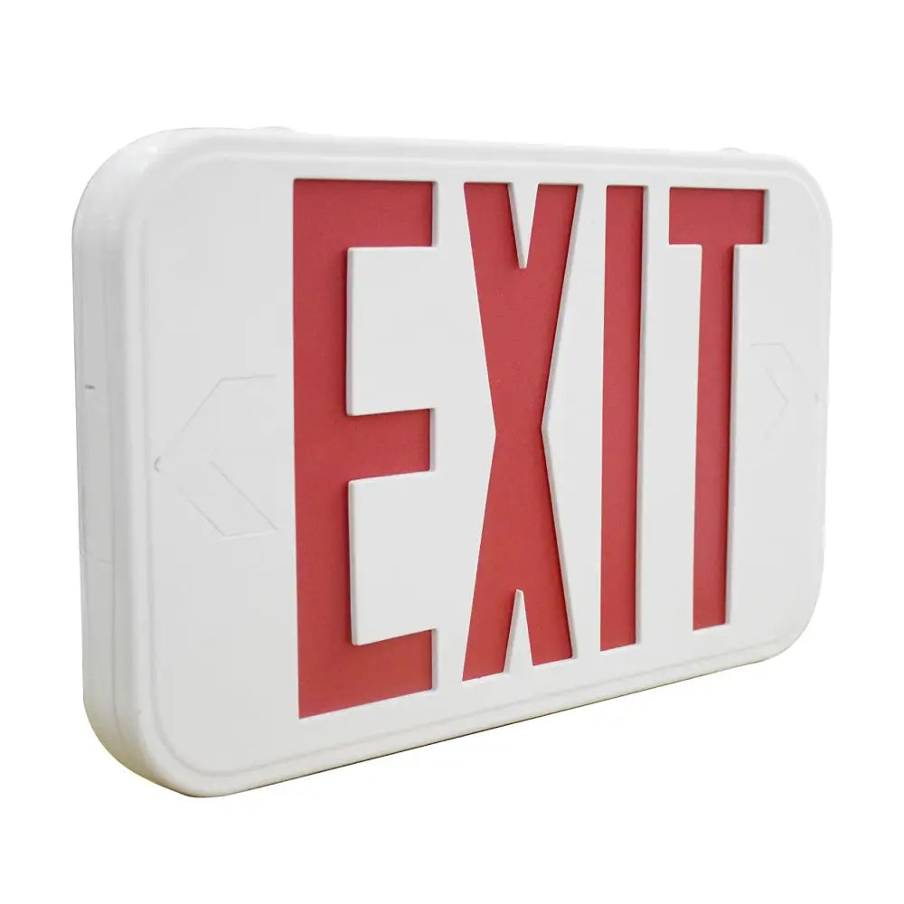 LED EXIT Light Sign with Battery Backup