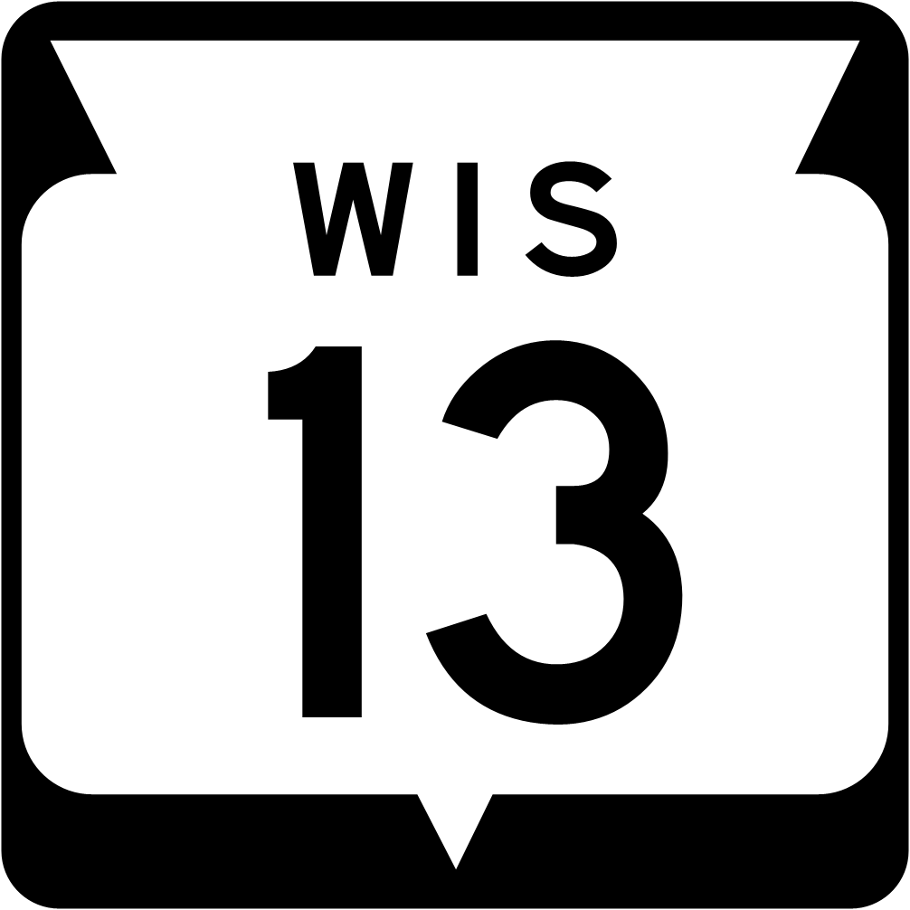 Wisconsin State Route Sign 24 x 24 With WIS
