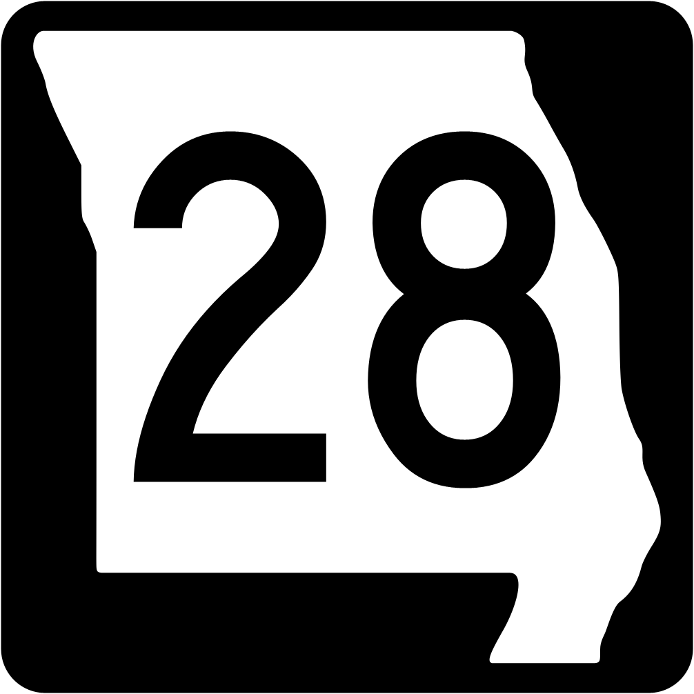 Missouri State Route Sign 24 x 24