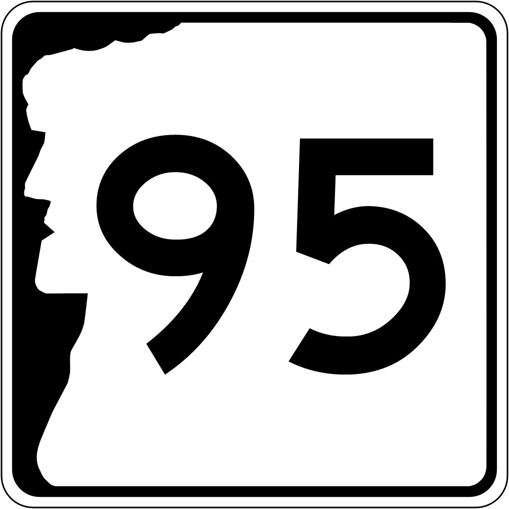 New Hampshire State Route Sign 24 x 24 With Border