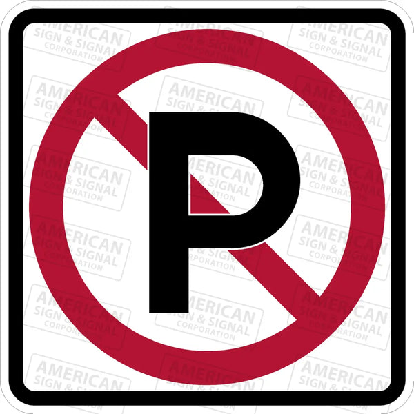 SmartSign 18 x 12 inch “No Parking - This Side Of Street