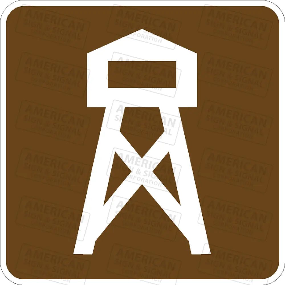 Rs - 006 Lookout Tower Sign