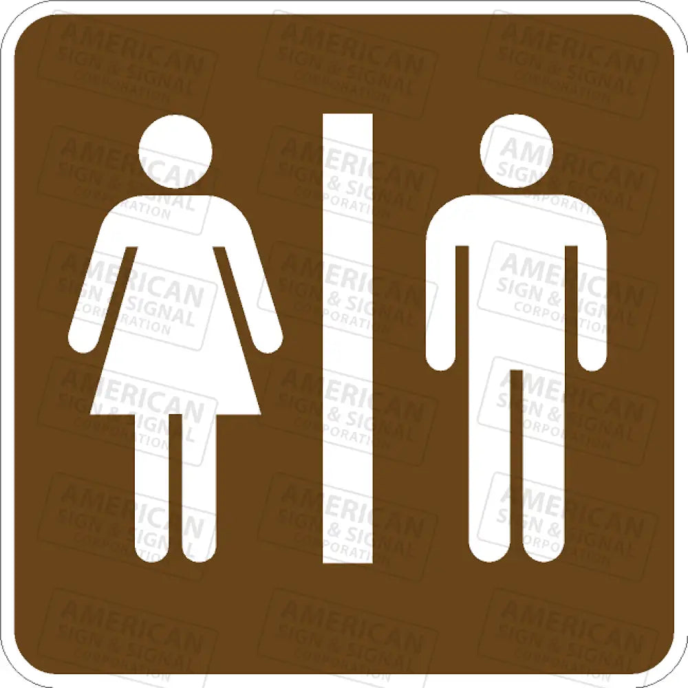 Rs - 022 Restroom Sign