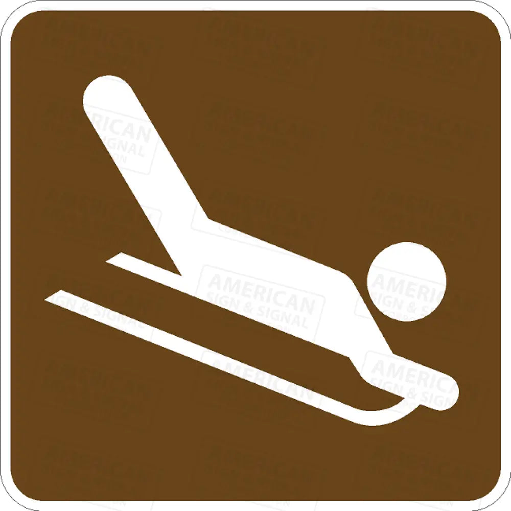 Rs - 049 Sledding Sign