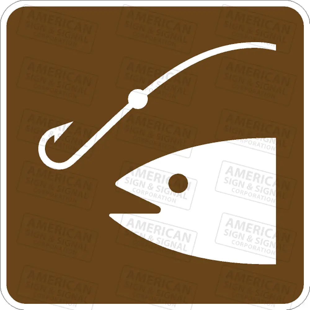 Rs - 063 Fishing Area Sign