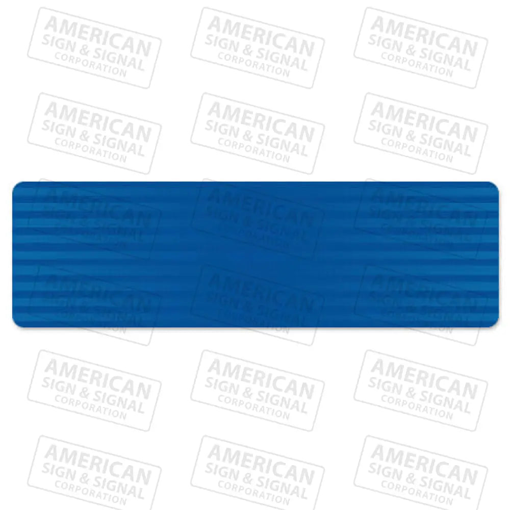 Street Name Sign Flat Bare Blanks 18’ X 6’ /.080’ 3M Hip Blue