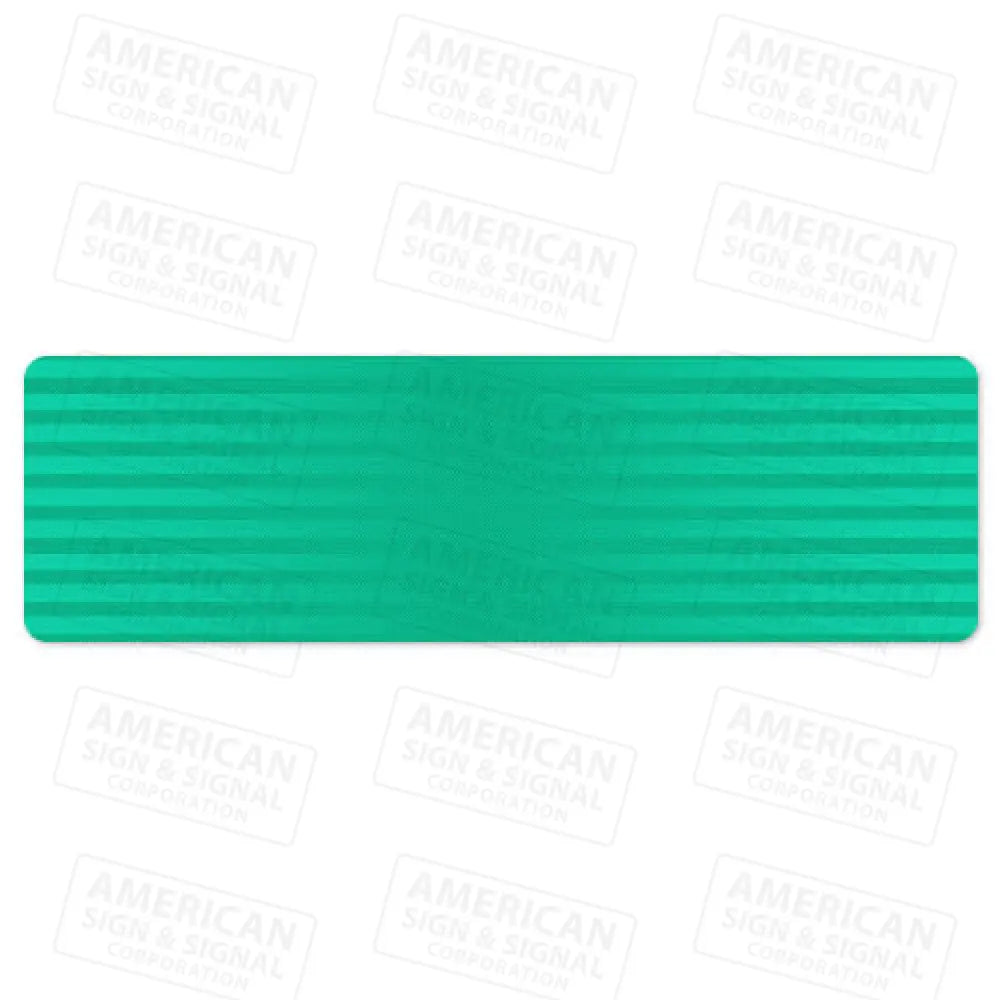 Street Name Sign Flat Bare Blanks 18’ X 6’ /.080’ 3M Hip Green