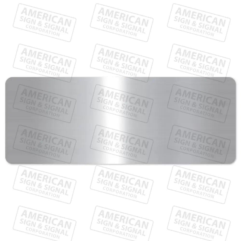 Street Name Sign Bare Blanks 24 X 9 / .080 0.5