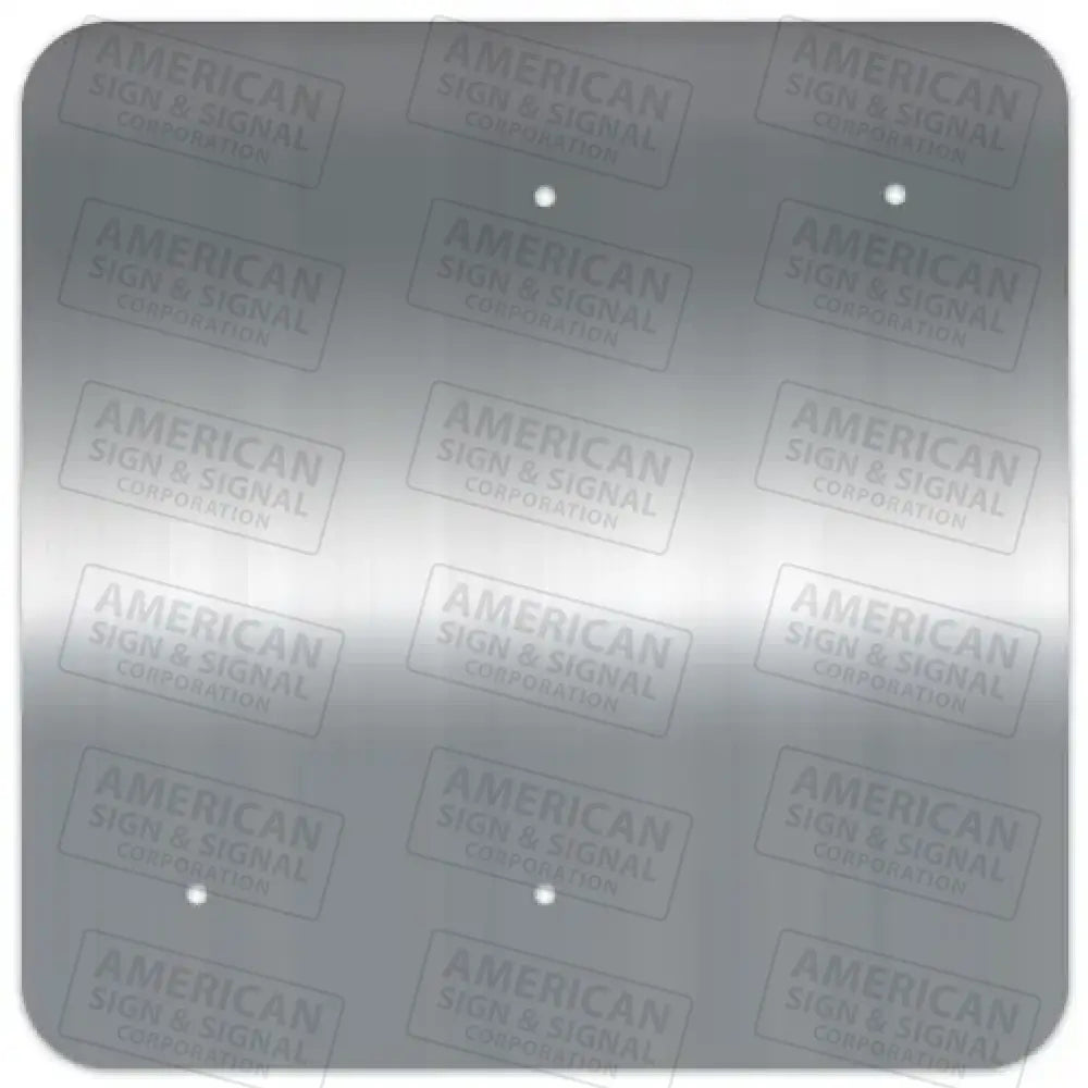 Traffic Sign Blanks Universal Mount 12 X / .080