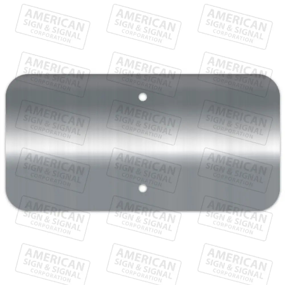 Traffic Sign Blanks Universal Mount 12 X 6 / .080