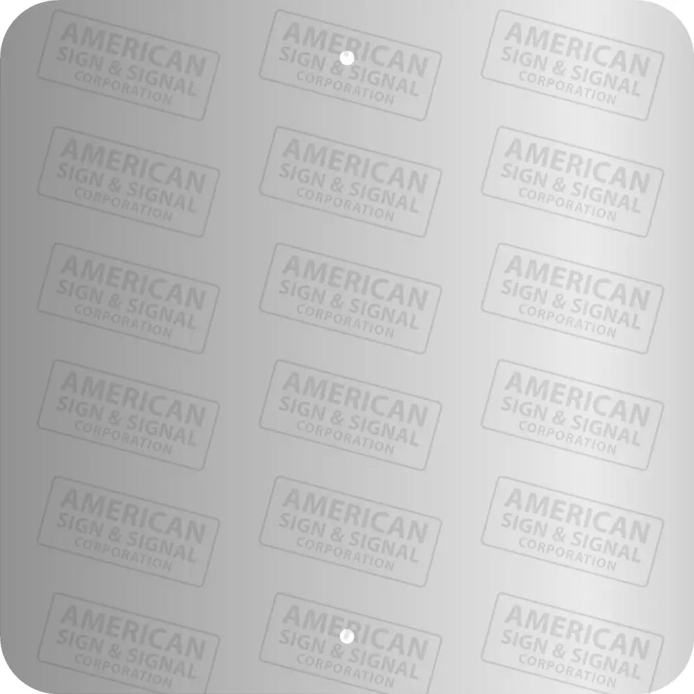 Traffic Sign Bare Blanks 18’’ x 18’’ /.080’’ / 2 (square blank)